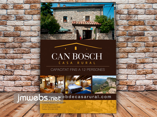 Impresión en Imprenta Online de Posters para Casas de Turismo Rural