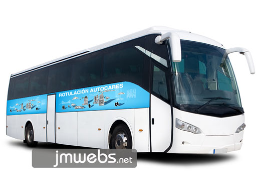 Rotulación de Autobuses y Autocares | Rotulación Barcelona JMwebs.com