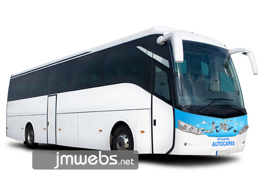 Rotulación de Autobuses y Autocares | Rotulación Barcelona JMwebs.com